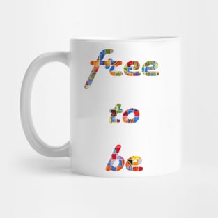 Rainbow windows (Sum of its parts II/II) (Free to be I) Mug